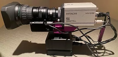 Hitachi HV-D15U Camera/Fujinon S20x6.4 BDM-DSD Lens 1:1.4/6.4-128mm • $129