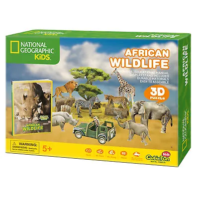 National Geographic - African Wildlife - 3D Puzzle • £8.99