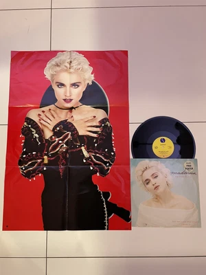 £45 • Buy Madonna 12  Vinyl Single 1987 UK The Look Of Love Poster & Stickered Hype Sleeve