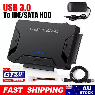 IDE/SATA TO USB 3.0 2.5 /3.5  Supported Hard Drives External Converter Adapter • $29.45