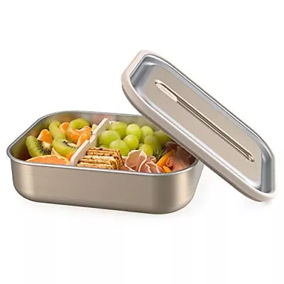 Microsteel Leakproof Lunch Box Microwavesafe Ovensafe Bentostyle Container With  • $41.25