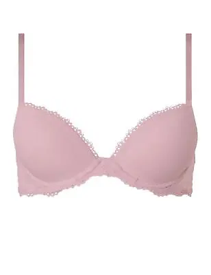 Calvin Klein Seductive Comfort Lotus Bra 000QF6394E Underwired Lift Demi Push Up • £22