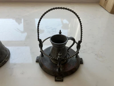 £15 • Buy Antique Pewter Jug Superb Condition 