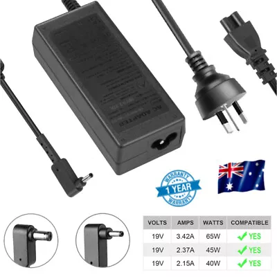 For Acer Spin Aspire Chromebook Laptop Charger AC Adapter Power Supply Cord 65W • $15.89