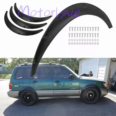 4X 4.5  Car Fender Flares Extra Wide Body Kit Wheel Arch For Subaru 98 Forester • $62.99