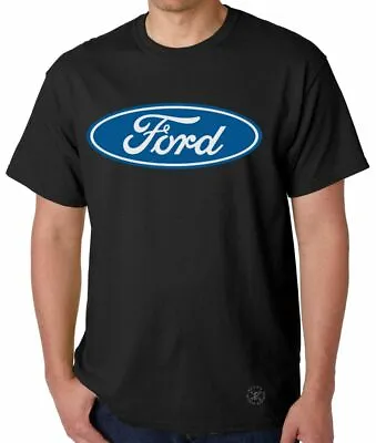 Ford Classic Blue Oval T-SHIRT ~ Performance Racing Tee ~ F150 Mustang • $15.99