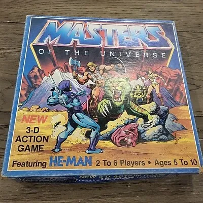 Masters Of The Universe MOTU He-Man 3-D Action Game Mattel See Description  • $20