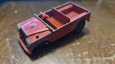 #1 Vintage Lone Star Toy Red Land Rover Off-Road Made In England Vehicle Model • £5.99
