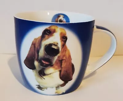  Mulberry Home Collection Blue And White Mug With Hound Dog • $10.50