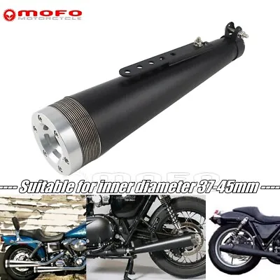 Universal For Harley Honda Yamaha Chopper 37mm-45mm Exhaust Muffler Pipe Slip On • $93