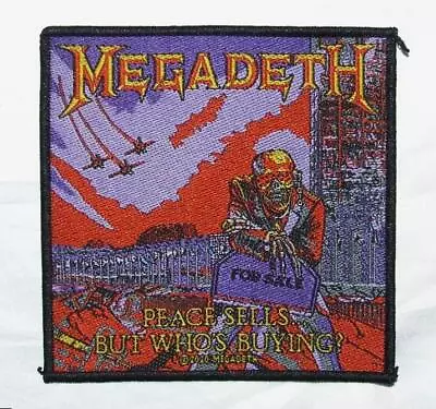 Megadeth Peace Sells Sew On Patch Heavy Metal • $6.26