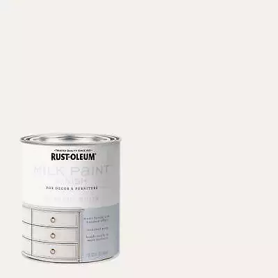 Classic White Matte Milk Paint Classic White-331049 Quart • $19.75