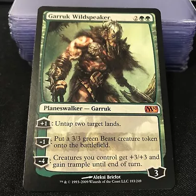 Garruk Wildspeaker M10 Mtg Magic The Gathering Nm/lp • $5