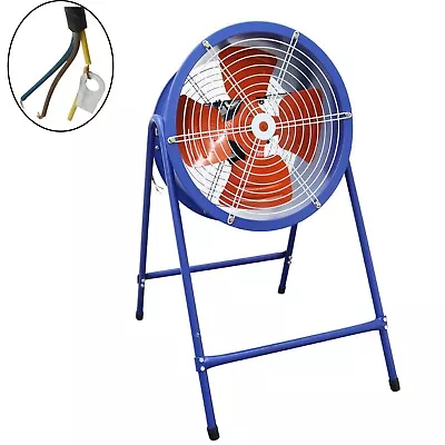 16  Floor Type Industrial Axial Fan Ventilator Cooling Equipment 1450 Rpm 220V • $224.66