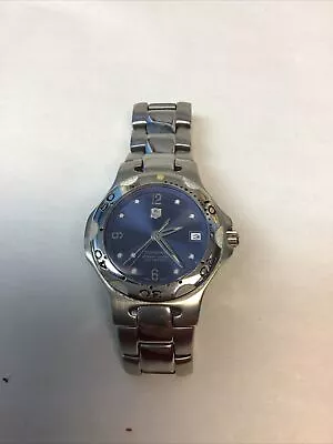 Tag Heuer Kirium Professional AUTOMATIC Stainless Steel Blue Quartz Wristwatch • $450