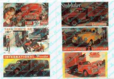 HO 1940-50's Vintage Truck Billboard Signs (6) • $15.16