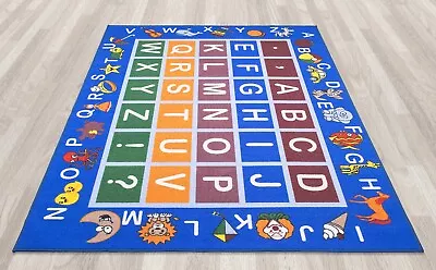 Alphabet/Pictures Educational Non-Slip Rug Kids Child Daycare  • $70