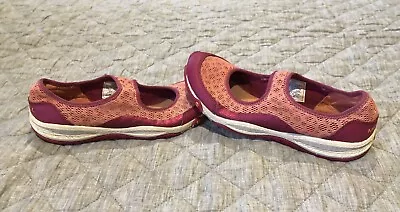 PRICE DROP!! Women Merrell Mary Jane Slip-on Shoes - Sz 7.5 - Fuschia/Pink - GUC • $20