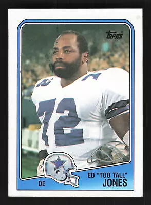 1988 Topps #266 Ed  Too Tall  Jones • $1.49