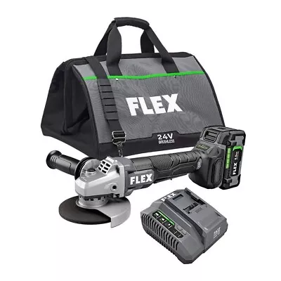 Flex FX3171A-1C 24V 5  Variable Speed Angle Grinder With Paddle Switch Kit • $260.13