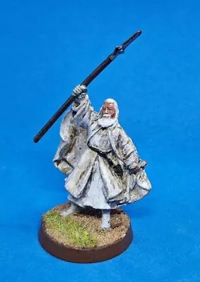 Warhammer Lord Of The Rings Gandalf The White On Foot Metal - Non Standard Staff • £0.99