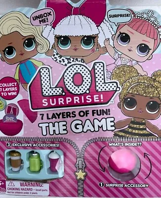 L.o.l.Surprise 7 Layers Of Fun Game Age 3 + Surprise & Exclusive Accessory  • £8.50