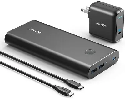 Anker PowerCore+ 26800mAh PD 45W With 60W PD Charger Power Delivery Portable Cha • $189.99