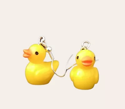 Duck EarringsAnimal Jewellery Fun And Quirky Spring Easter Jewellery • £3