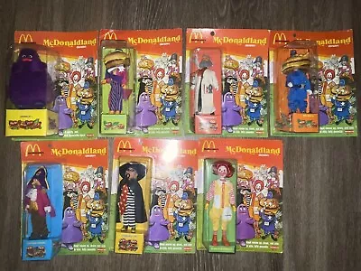 VTG 1976 Remco McDonalds McDonaldland All 7 Characters- New In Box • $350