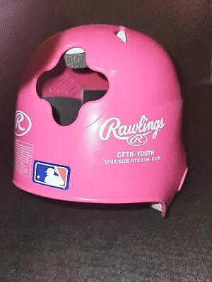 Rawlings Baseball Batting Helmet Youth Size 6 1/4 - 6 7/8 Pink • $12