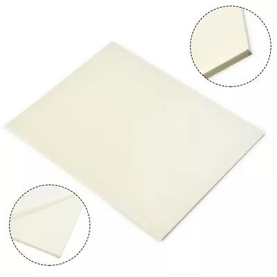 Plastic Board ABS Plate Decoration Model Multi Sizes Sheet Plate White 200x250mm • £7.96