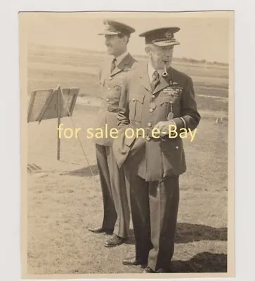 Original Photo RAF Air Vice Marshal + 'Air' Rank WW2 Service Royal Air Force • $13.88