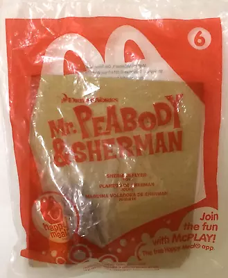 NIB McDonald's Happy Meal Toy 2014 Mr. Peabody & Sherman Sherman Flyer #6  • $1.95