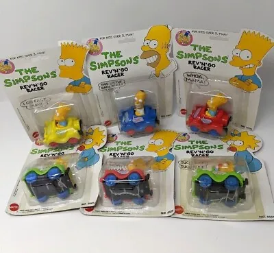 £20.99 • Buy Mattel THE SIMPSONS REV N' GO RACER Sealed, RETRO 90s TOYS, Bart, Maggie, Homer