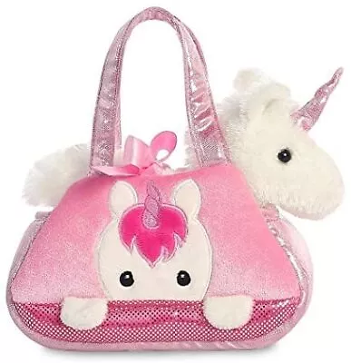 Aurora World 32795 Aurora Fancy Pal Peek A Boo Pet Carrier Pink And White 8in U • £20.40