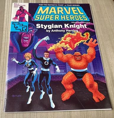 Vintage 1991 TSR Marvel Super Heroes STYGIAN KNIGHT MSL4 6904 Jeff Butler Cover • $16.95