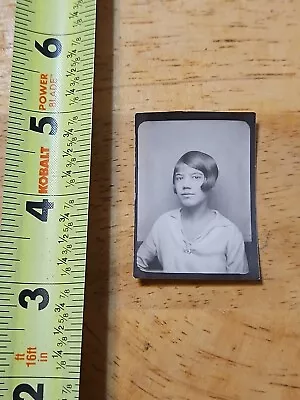 Rare Old Vintage Photo Booth Arcade Young Girl • $9.59