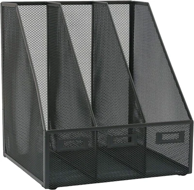 £24.48 • Buy OSCO Mesh Triple Magazine Rack - Graphite