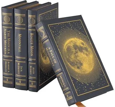 Easton Press DARK SIDE OF THE MOON - 4 Volume Clarke Heinlein McDevitt SEALED • $799.99