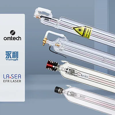 CO2 Laser Tube 40W 50W 60W 80W 100W 130W 150W For Laser Engraver Cutter • $149.99