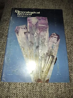 May- June 1982 Mineralogical Record Magazine • $45