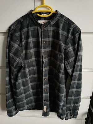 £0.99 • Buy Mens Grey Check Long Sleeve Hollister Shirt, Size S