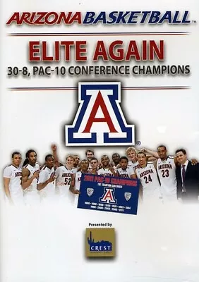 DVD Arizona Men's Basketball PAC 10 Champions: Elite Again NEW • $10.99