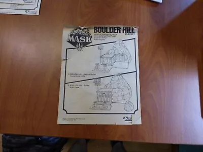 MASK Kenner Instructions Boulder Hill • $25