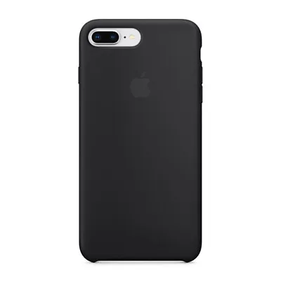 Apple IPhone 8 Plus / 7 Plus Silicone Case - Black • $23.09