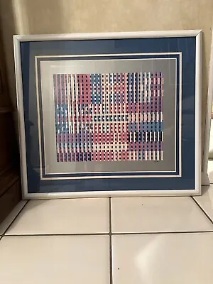 Signed Vintage Flags Of All Nations By Agam Framed • $750