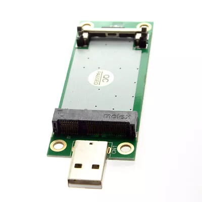 USB 2.0 To MINI PCI-E Wireless WWAN Adapter Card & SIM Card Slot Module Testing • $9.19