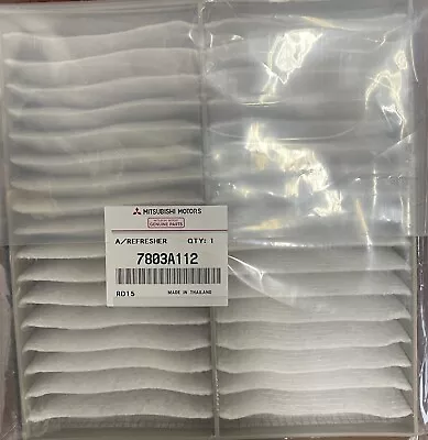 Genuine Mitsubishi Cabin Filter Part No 7803A112 MQ MR Triton QE QF Pajero Sport • $22