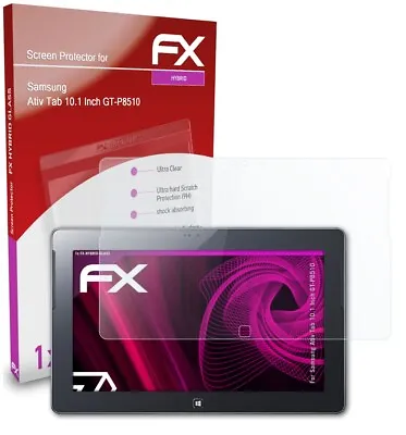 AtFoliX Glass Protector For Samsung Ativ Tab 10.1 Inch GT-P8510 9H Hybrid-Glass • £15.39