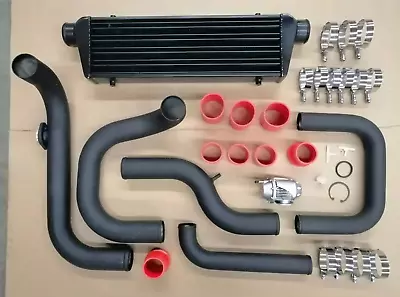 Front Mount TURBO INTERCOOLER PIPING+COUPLER Kit Fits Civic Integra Del Sol+Bov • $198.99